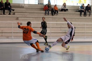 Un'azione di gioco di Cus Caserta-Napoli Arpino