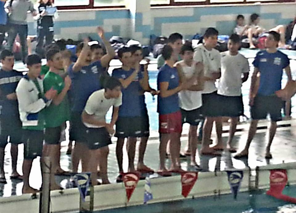 I ragazzi dell'Assonuoto Caserta