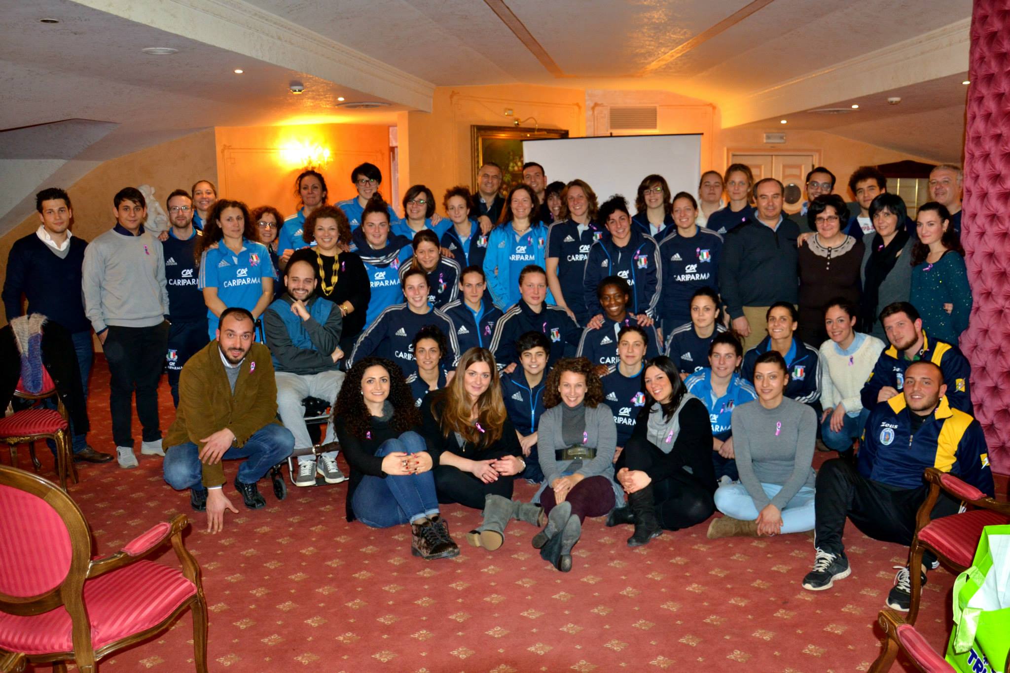 Il Comitato Emmepì4Ever ha incontrato la Nazionale femminile di rugby