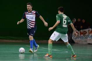 Peppe Andreozzi in gol contro il Villafranca