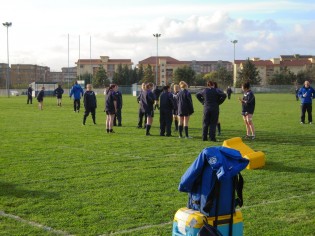 La Scozia in allenamento