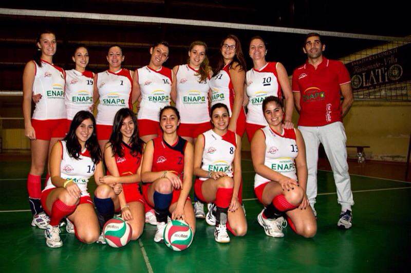 La formazione dell'Anapa Volley Pietramelara