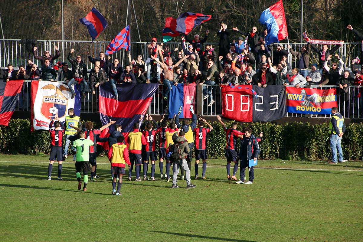 La Casertana conquista anche Castel Rigone, la fotogallery