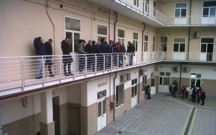 La delegazione al Comune