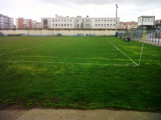 Il terreno di gioco del 'Piccirillo' 