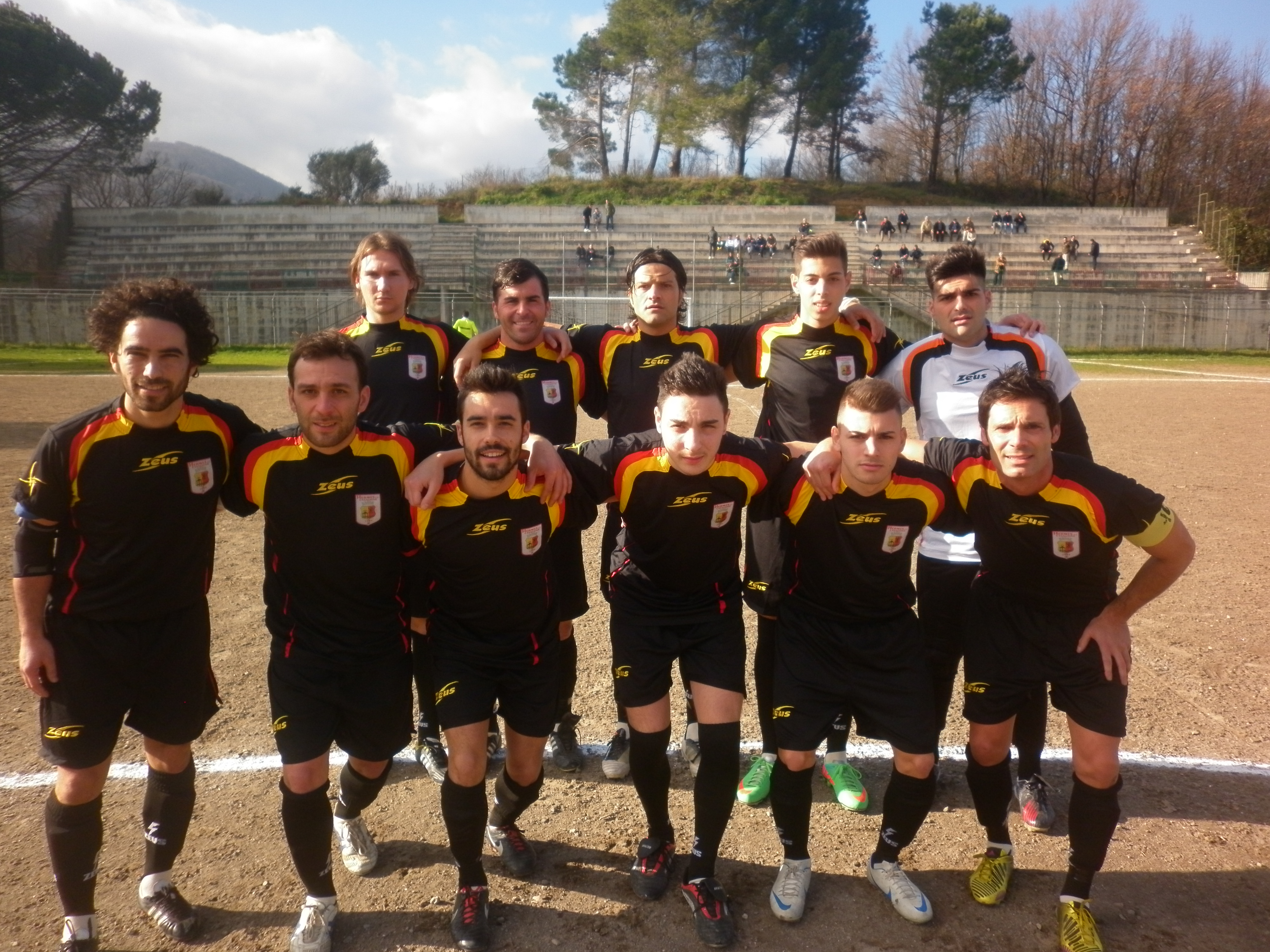 Lo Zupo Teano obbliga al pari l’Hermes Casagiove