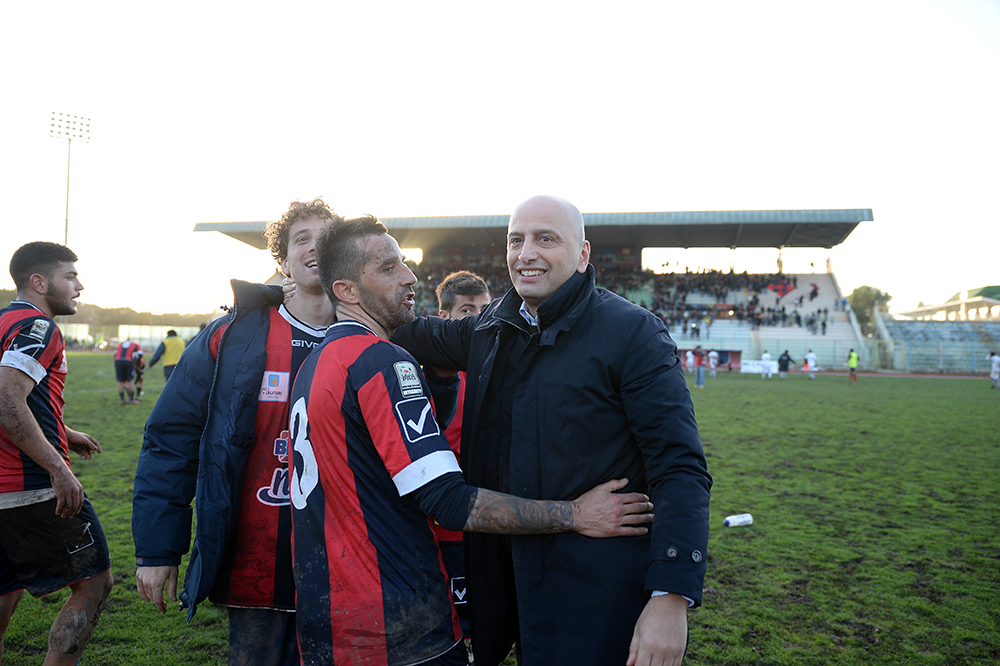 Casertana, gli applausi di Lombardi: “Godiamoci questo momento d’oro”