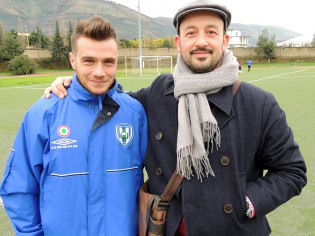 Il ds Menditto con Ciccio Zolfo