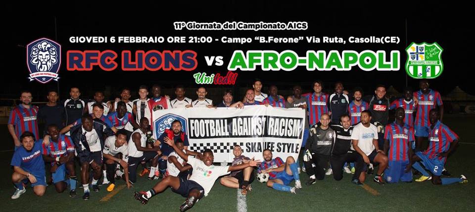 RFC Lions Ska-Afro Napoli United: il calcio come integrazione sociale