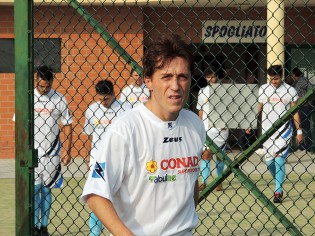 L'attaccante Riccardo