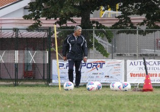 Guido Ugolotti durante l'allenamento (Foto Giuseppe Melone)