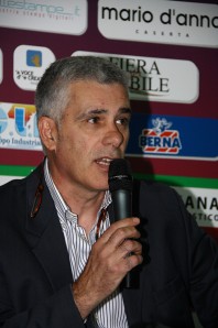 Guido Ugolotti allenatore della Casertana (Foto Giuseppe Melone)
