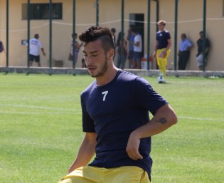 Alfredo Varsi a segno con il Matera