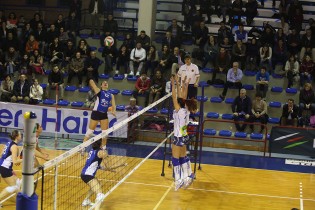 Una fase dell'incontro