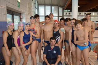 La squadra di salvamento dell'Assonuoto