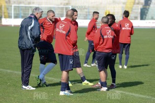 L'allenamento al Pinto