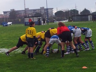 Una mischia del match
