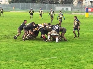 Una mischia del match (foto: Sara Barricelli)