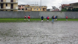 Una veduta del campo di Parete
