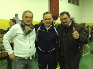 Il presidente Di meo con i 'colleghi' lucani