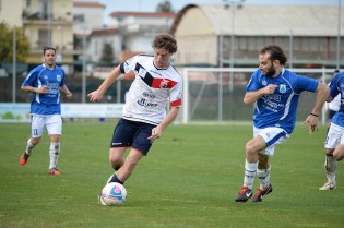 Francesco Marano in azione ad Aprilia (Foto Giuseppe Melone)