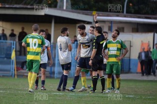 Provvedimento per Fabio Ferrara in Gladiator-Marciansie (foto Melone)