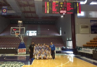 Le ragazze del Centro dopo il successo di Sassari