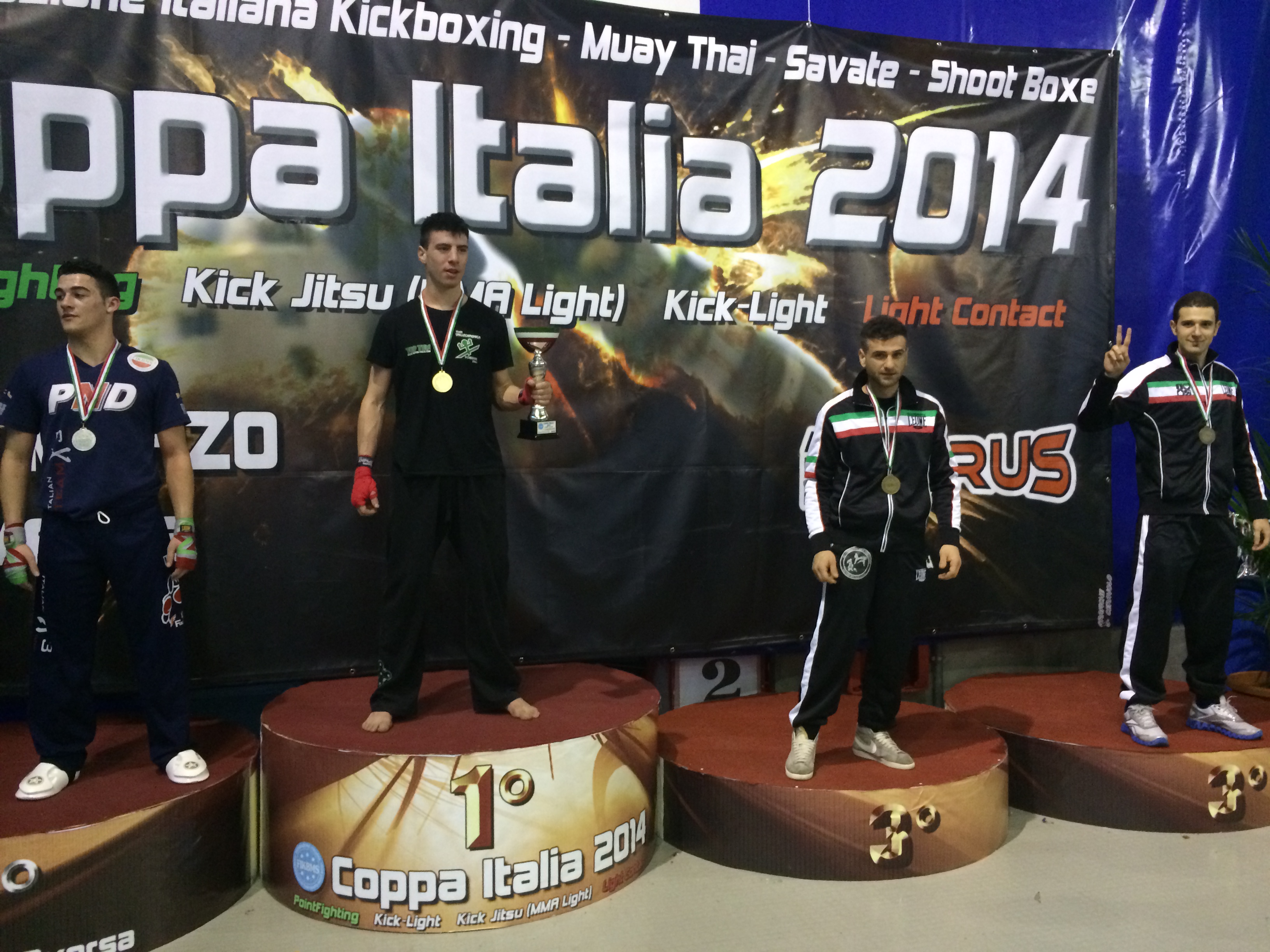 Kickboxing Coppa Italia ad Aversa, 5 casertani sugli scudi