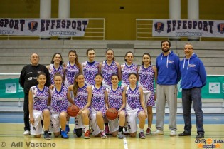 La formazione del Centro Diana Basket (Foto Vastano)