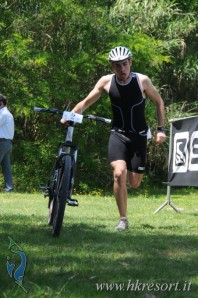 Una gara di Duathlon