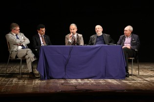 Il Sindaco di Caserta durante il convegno