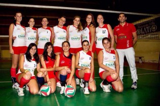 La formazione dell'Enapa Volley Pietramelara
