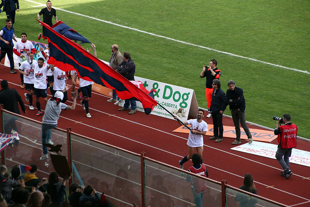 La festa a fine gara