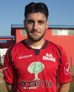 Lorenzo Gallo in gol contro il San Marco Evangelista