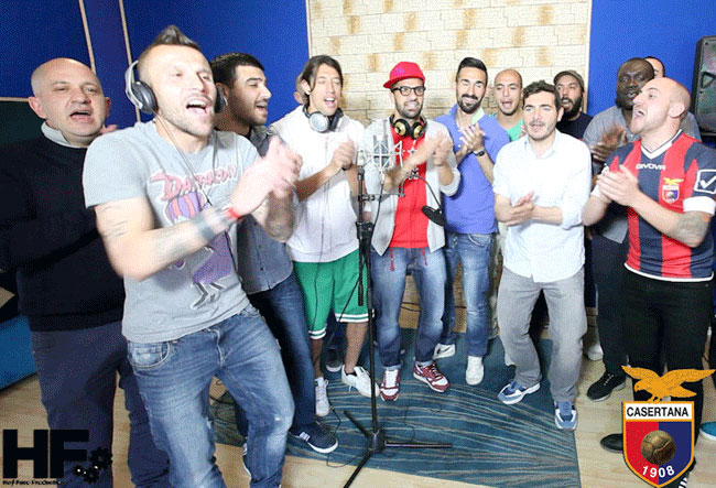 Casertana, martedì la presentazione dell’inno ufficiale