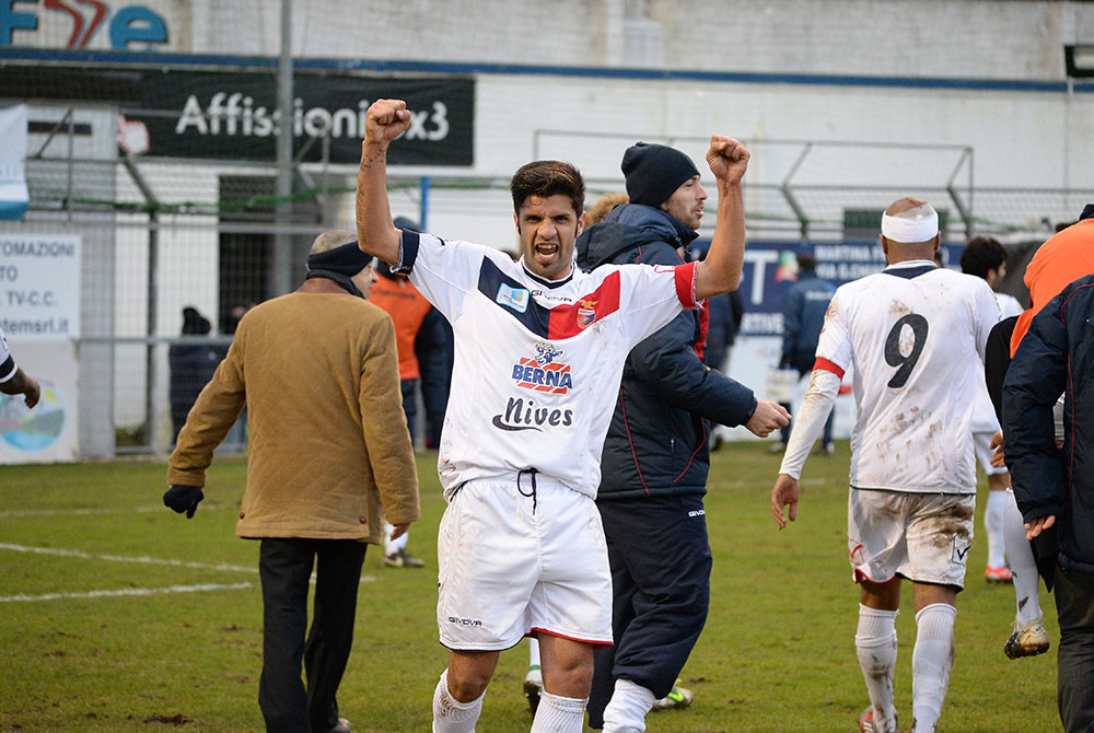 Nicola Mancino, già carico per Aversa (Foto Giuseppe Melone)