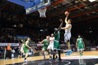 Michelori in azione contro Siena (Foto Giuseppe Melone)