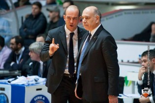 Giacomo Baioni con coach Molin (Foto Buco)
