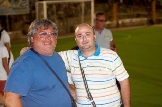 Il presidente Aletta con il ds Vozza