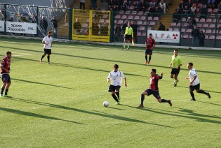 Chiavazzo in azione contro la Frattese