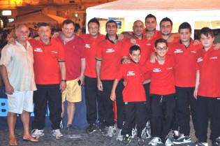 Il "Città di Sessa Aurunca" al completo