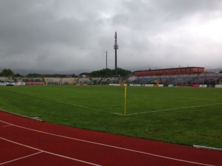 Nella foto di Giuseppe Melone una veduta del Pinto di stamane