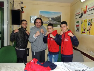 Alcuni giovani pugili