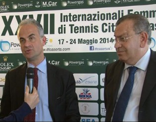 Il Sindaco Del Gaudio e l'Assessore Mariano