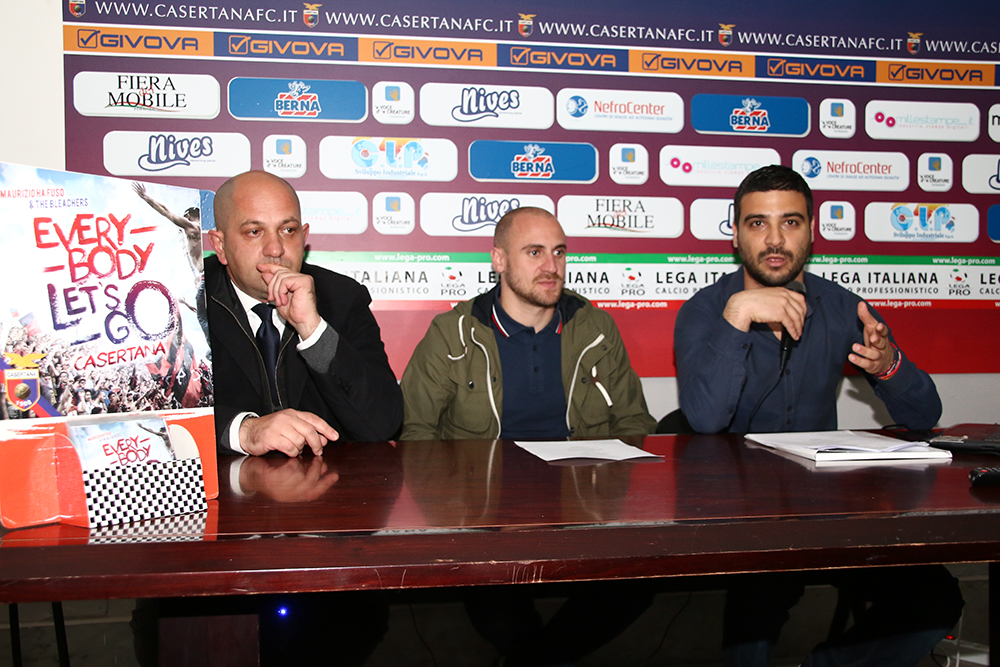 Casertana: ecco il video del nuovo inno ufficiale