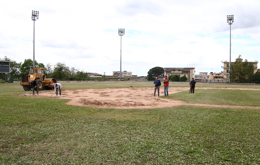 Fumata grigia dopo il sopralluogo al diamante di San Clemente: i Falchi Caserta restano in stand-by