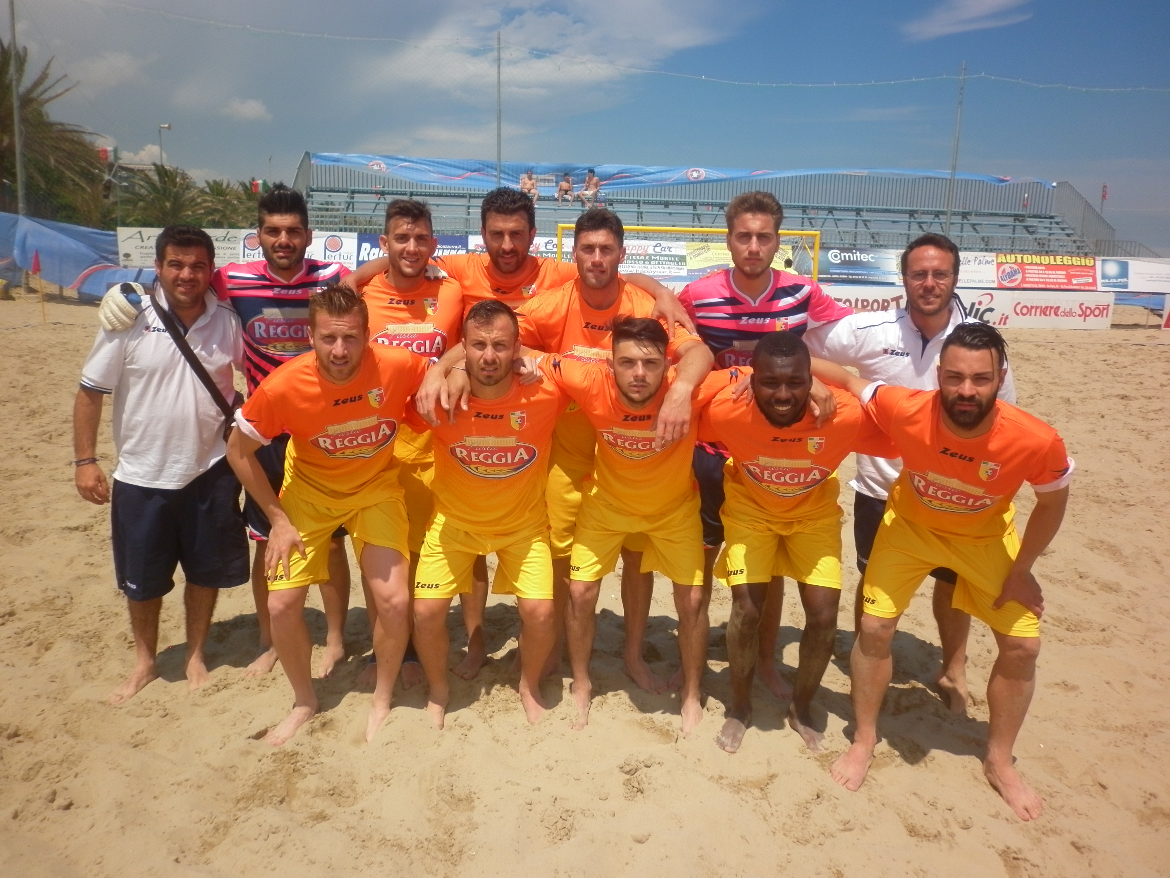 La Pasta Reggia Hermes Casagiove risorge: abbattuto il Catanzaro