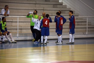 Mister Panniello durante un timeout