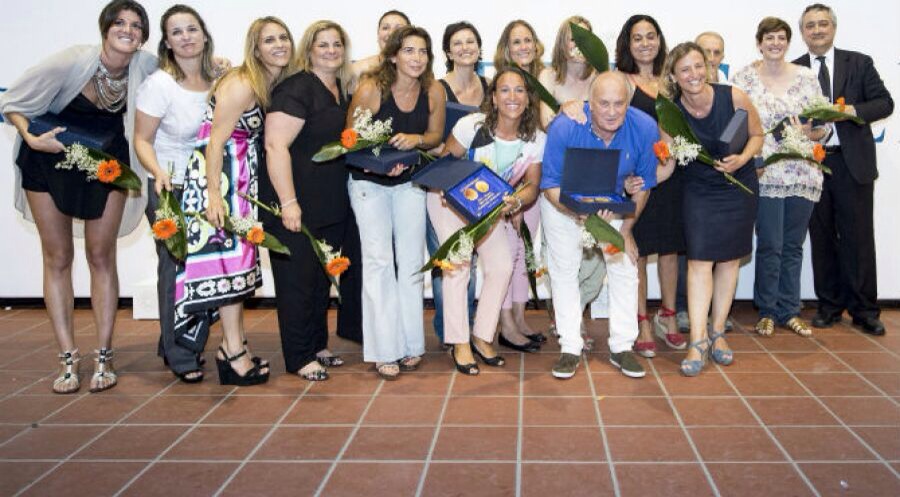 Il Setterosa di Allucci, Grego e Toth premiato a 10 anni da Atene