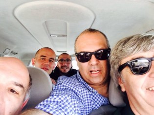 Lo staff bianconero verso Atina